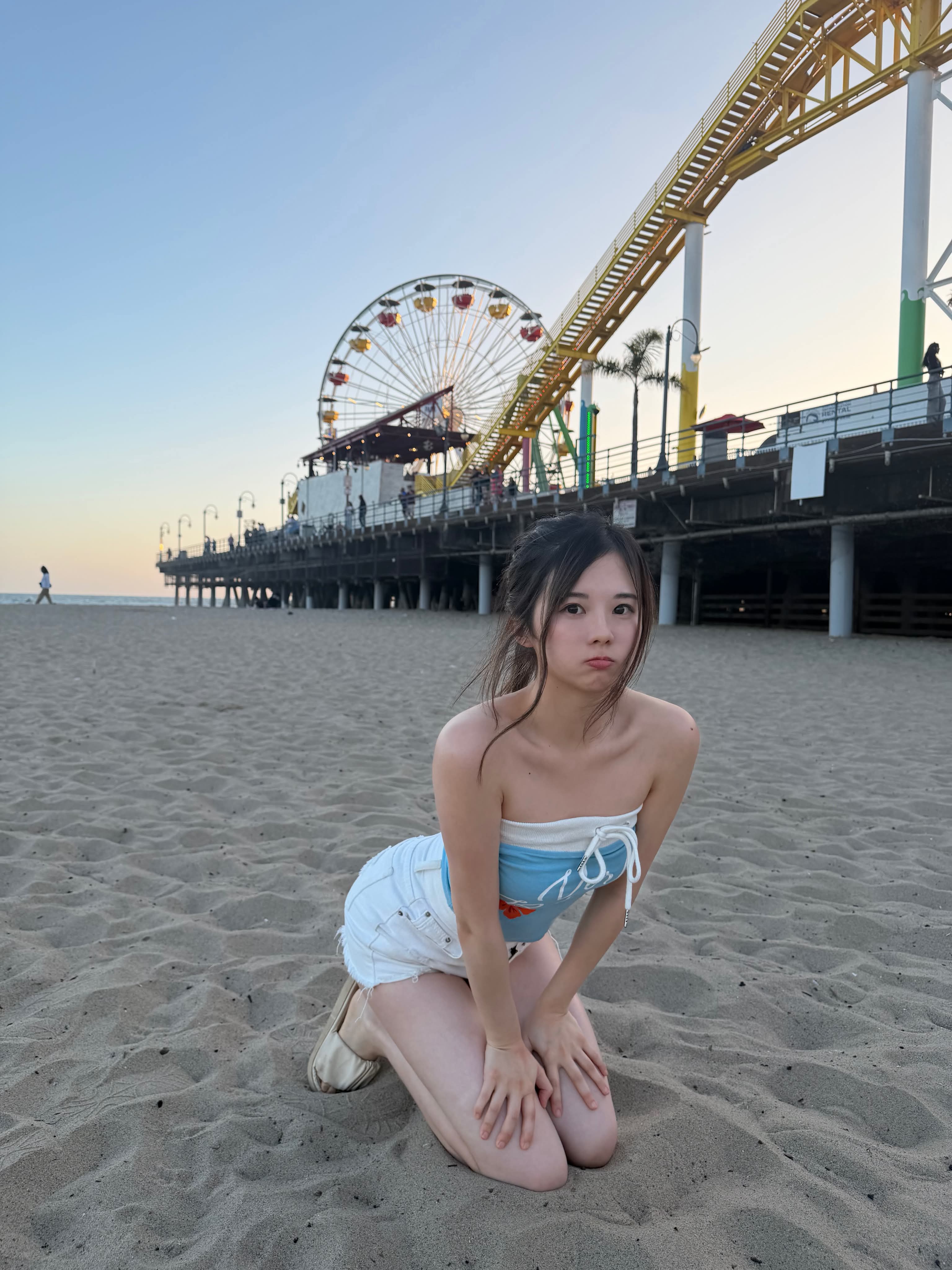 刚追到的女友，第一次开房，直接操四十分钟。
