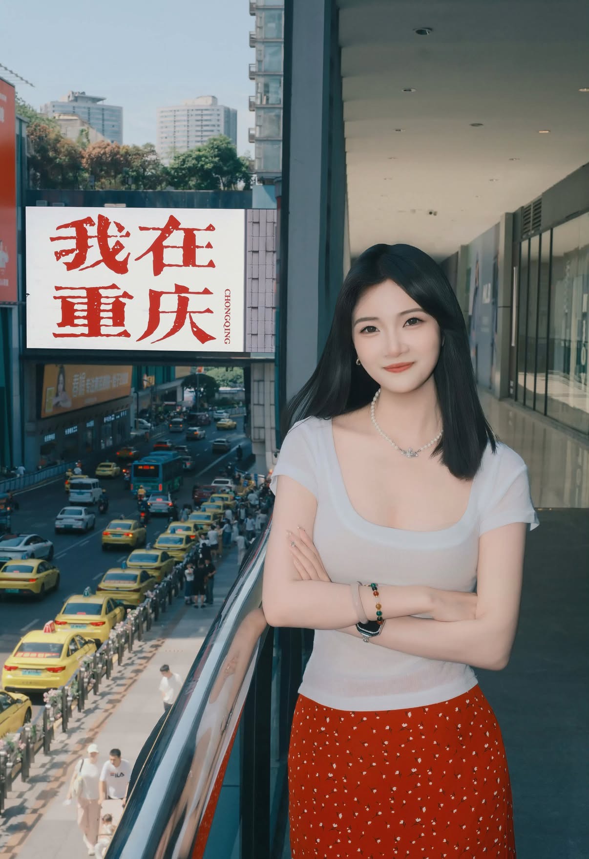 十一重庆旅游操的女友想尿尿，对白清晰。